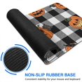 thumbnail image 6 of Long Mouse Pads for Desk,Checkered Halloween Pumpkin Pattern Desk Mats on Top Of Desks, Desk Mouse Pad Extra Large with 3mm Non-Slip Base and Stitched Edge for Gaming,Office,Work,Home 35.4"x15.7", 6 of 6