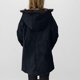 thumbnail image 5 of Puntoco Chaqueta De Mujer Con Doble Bolsillo, Cremallera, Cordón, Botones, Felpa, Manga Larga, Capucha, Algodón, Parka, Prendas De Vestir Exteriores, 5 of 8
