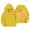 Yellow, variant on Telankuip Bow Hoodies for Teen Girls Fall Winte Trendy Cute Preppy Graphic Printed Long Sleeve Pullover Sweatshirts Loose Comfort Warm Outdoor Activewear Running Hooded Tops Yellow 12-18 Months