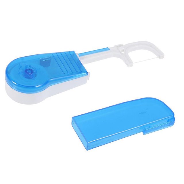 Flossing Tool Portable Teeth Care Equipment Suitable For Travel Use With 30m Floss 2Pcs