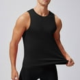 thumbnail image 2 of ZZwxWA Mens Athletic Tank Top Shirt Quick Dry Cooling Bodybuilding Swim Sleeveless Shirt, Men Trendy Clothes Workout Undershirt Holiday Saving, 2 of 7