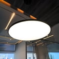thumbnail image 4 of VONN Salm 24" ETL Certified Integrated LED Disc Chandelier in Black, 4 of 12