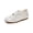 off-white, variant on Women's Slip On Flats Cross Strap Athletic Shoes Soft Sole Casual Comfort Sneakers
