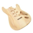 thumbnail image 1 of Unfinished Guitar Body, Unfinished Electric Guitar Body Smoothly Appearance Exquisite Craftsmanship Blank  for Guitarist, 1 of 7