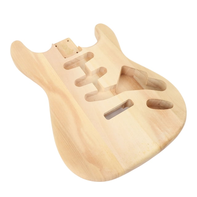 Unfinished Guitar Body, Unfinished Electric Guitar Body Smoothly Appearance Exquisite Craftsmanship Blank for Guitarist