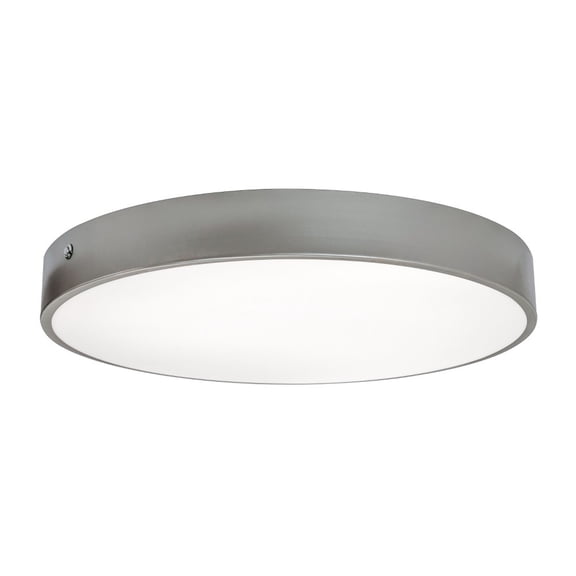 BAYF19LAJUDSN AFX Bailey - 30W 1 LED Flush Mount-2.5 Inches Tall and 19 Inches Wide-Satin Nickel Finish