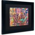 thumbnail image 2 of Trademark Fine Art "Friends" Canvas Art by Josh Byer, Black Matte, Black Frame, 2 of 4
