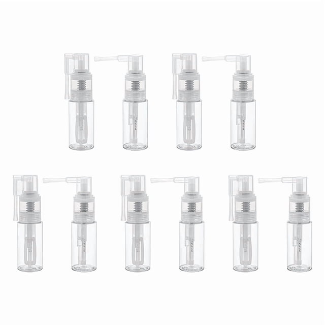 10 Pcs Glitter Duster Sprayer Transparent Craft Glitter -Bottle Empty Multi-Purpose Empty Plastic -Bottle 50ml
