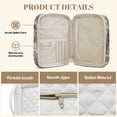 thumbnail image 6 of ZUXONGSY Deer Forest Print Quilted Bible Cover for Women - Multifunctional Scripture Bag with Zippered Pocket & Bookmarks, Stylish Book Tote for ChuZU and Bible Study, 6 of 8