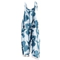 thumbnail image 2 of Roncen Women's Printed Overalls Jumpsuit - Sleeveless Casual with Two Pockets & Relaxed Fit, 2 of 5