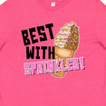 thumbnail image 4 of Inktastic Best with Sprinkles Ice Cream Twist Cone Youth T-Shirt, 4 of 5
