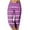 Purple, variant on Scyoekwg Capris for Women Casual Summer Mid Waist Lightweight Capris Joggers Workout Athletic Yoga Pants Striped Print Ladies Capris Pants (Blue,L)