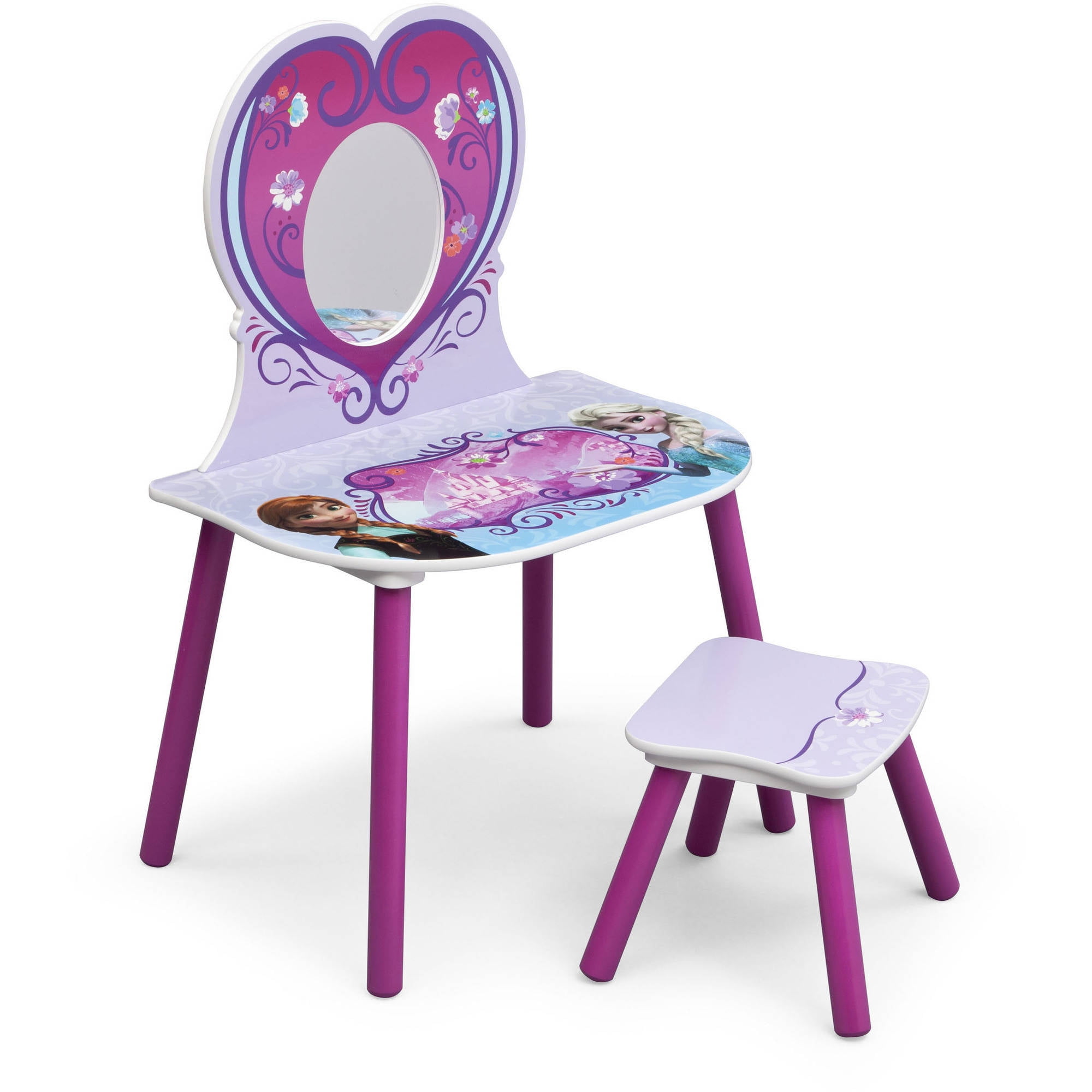 disney frozen vanity table