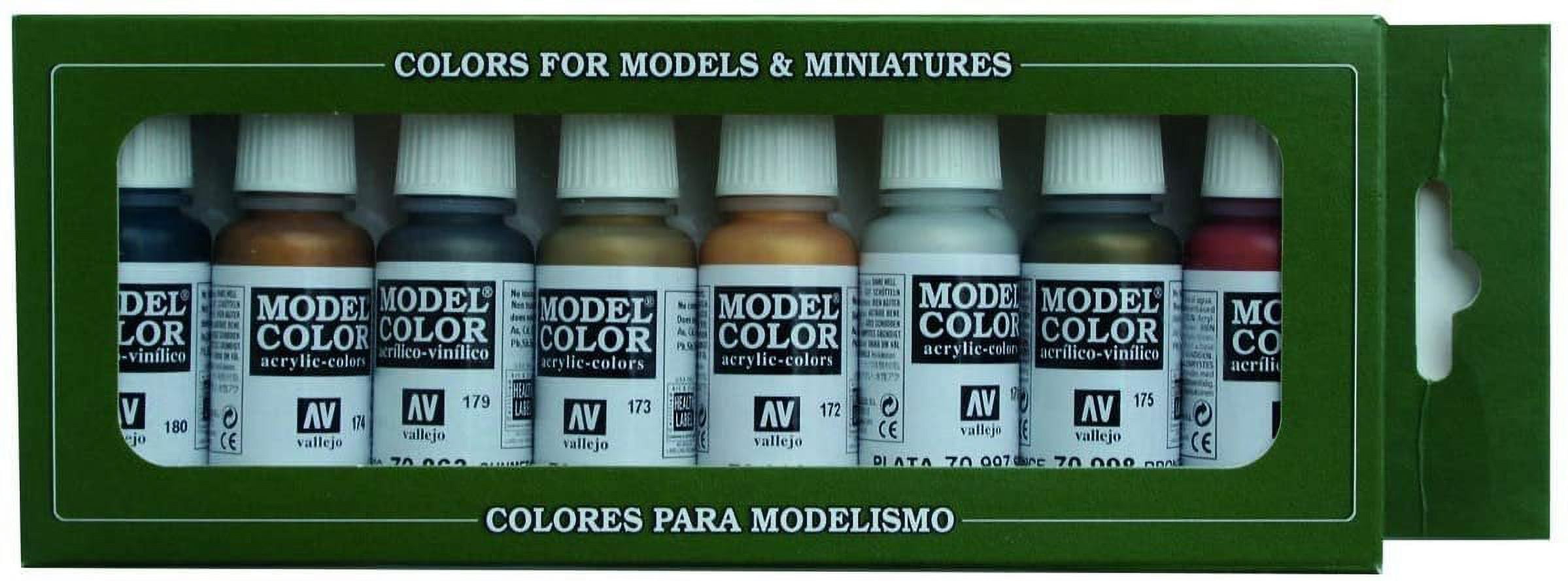 Model Color Set: Metallic Colors (8)