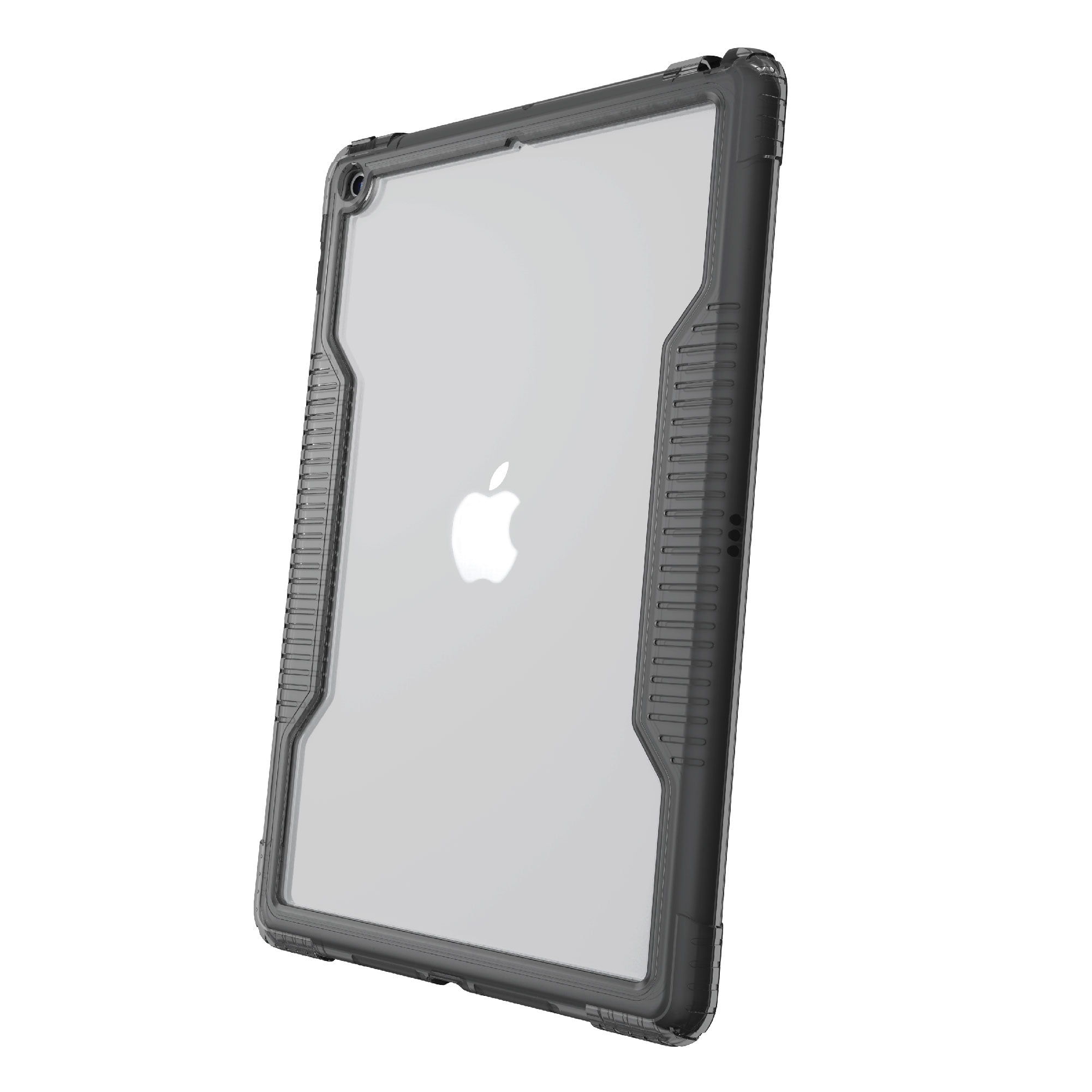 onn. Slim Rugged Tablet Case for iPad 10.2" (7th, 8th and 9th Gens), Gray