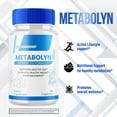 thumbnail image 6 of Metabolyn Advanced Formula Pills Supporting Energy and Healthy Lifestyle 180 Capsules, 6 of 9