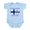 Sky Blue, variant on CafePress - Finland Suomi Flag Infant Bodysuit - Baby Light Bodysuit, Size Newborn - 24 Months