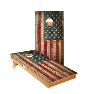Beach Chair 2 Custom Cornhole Board - All American Tailgate