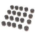 thumbnail image 1 of 20 Piezas 19 Mm Rueda Exterior Tuerca Tapas de Perno Cubierta de Tornillo de Cubo Automático Gris Sunnimix Cubiertas antipolvo para tornillos de rueda, 1 of 6