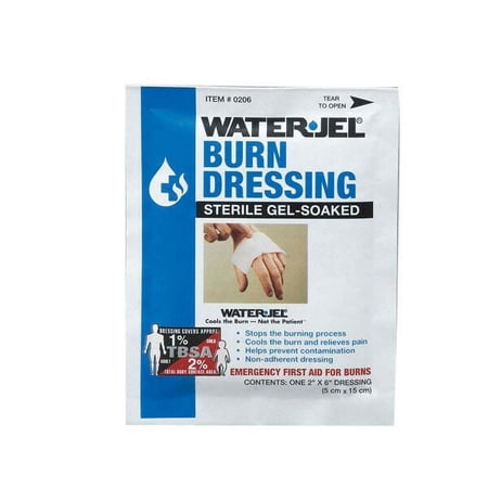 Waterjel Burn Dressing 2 X 6 #0206-60 Single