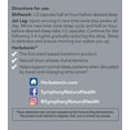 thumbnail image 2 of Herbatonin 3mg - The Only Natural Plant Melatonin Natural Sleep Cycle, Body Clock And Circadian Rhythm Support For Jet Lag, 60 Vegan Capsules (60 Day Supply), 2 of 10