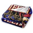 thumbnail image 2 of Gwynedd Mercy University Fleece Blanket, Very Soft Microfiber Flannel Blanket for Couch Warm and Cozy for All Seasons, 2 of 6