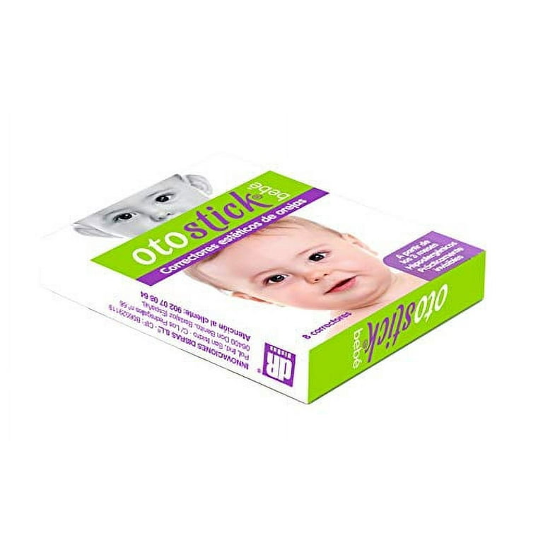 Otostick Baby, Aesthetic Correctors for Prominent Ears, Contains 8  Correctors and 1 Cap, 3+ Months 