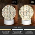 thumbnail image 3 of Pofeuu Vintage Keys1 Print LED Christmas Night Light Lamp Base Gift DIY 3D Clear Acrylic Blank Engrave Sheets for Room Cafe Bar Birthday Party Decoration, 3 of 9