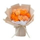 Bouquets de Roses Fleur de Savon pour la Saint-Valentin Jour des Enseignants Occasions Spéciales Orange – image 2 sur 8