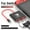 black and red, variant on DOONJIEY Portable Switch TV Dock Station 3 in 1 USB-C Hub with 4K HDTV,USB3.0,PD 100W Ports for Nintendo Switch/OLED Steam Deck Mac Pro