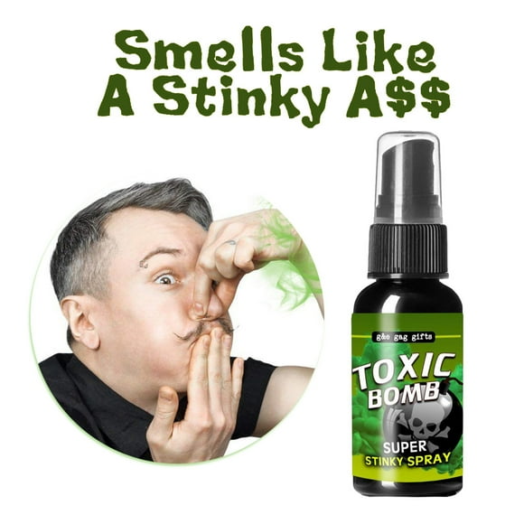Novelties Liquid Fart Gag Prank Joke Spray Can Stink Bomb Smelly Stinky Gas 30ML Toys