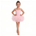 thumbnail image 2 of EnJoCho Little Girls Backless Ballet Dress Sleeveless Ballet Tutu Leotard Ballerina Outfit for Toddler Girls Holiday Party Dress Kids, 2 of 4