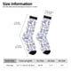 thumbnail image 2 of Fotbe World Travel2 Calcetas Largas con Estampado para Hombre y Mujer – Calcetas de Compresión Transpirables y Elásticas, Viajar y Uso Diario Talla 5-11, 2 of 6