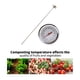 thumbnail image 3 of Termómetro De Suelo De Compost Detector De Sonda De Medición De Acero De Alimentaria Premium Serendint TO004540-00, 3 of 6