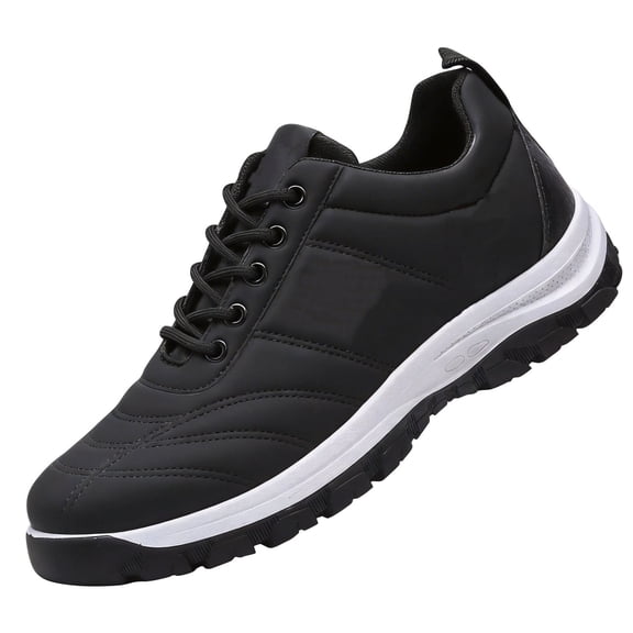 NOKIO Men Business Sneakers Wide Width Non-S𝗅ip Athlet𝗂c Shoes Lightweight Comfortable Sport Shoes Daliy Csual Dress Work Shoes Wate𝗋proof 𝖫a𝖼e Up Walking Shoes