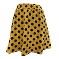 thumbnail image 2 of Gibobby faldas para mujer elegante media falda cuadrada para mujer(Amarillo, S), 2 of 3