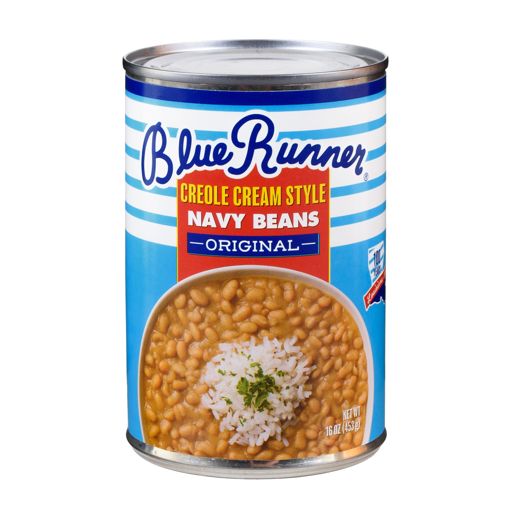 Blue Runner Creole Cream Style Navy Beans 16 Oz Walmart Com Walmart Com