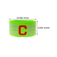 thumbnail image 2 of Brazalete de capitán de fútbol, ​​brazalete reutilizable, equipo de fútbol, ​​banda de capitán, brazalete deportivo portátil, 4 Uds., 2 of 3