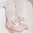 thumbnail image 6 of Meckior Baby Girls Dress Shoes Infant Mary Jane Bowknot Flats None-Slip Sole Princess Shoes for Newborn 3-18 Months, 6 of 10