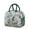 Dark-green, variant on Lunch Bag Lunch Box for Women Reusable Insulated Lunch Bags,Water-Resistant Seashell Pattern Cooler Lunch Tote Bag, Large Capacity for Work Travel Picnic