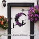 thumbnail image 2 of Guirnalda de puerta de Luna hecha a mano, guirnalda de gato de Luna Artificial multiusos, decoración colgante de puerta de Halloween para puerta delantera, ventana, decoración de pared, 2 of 4