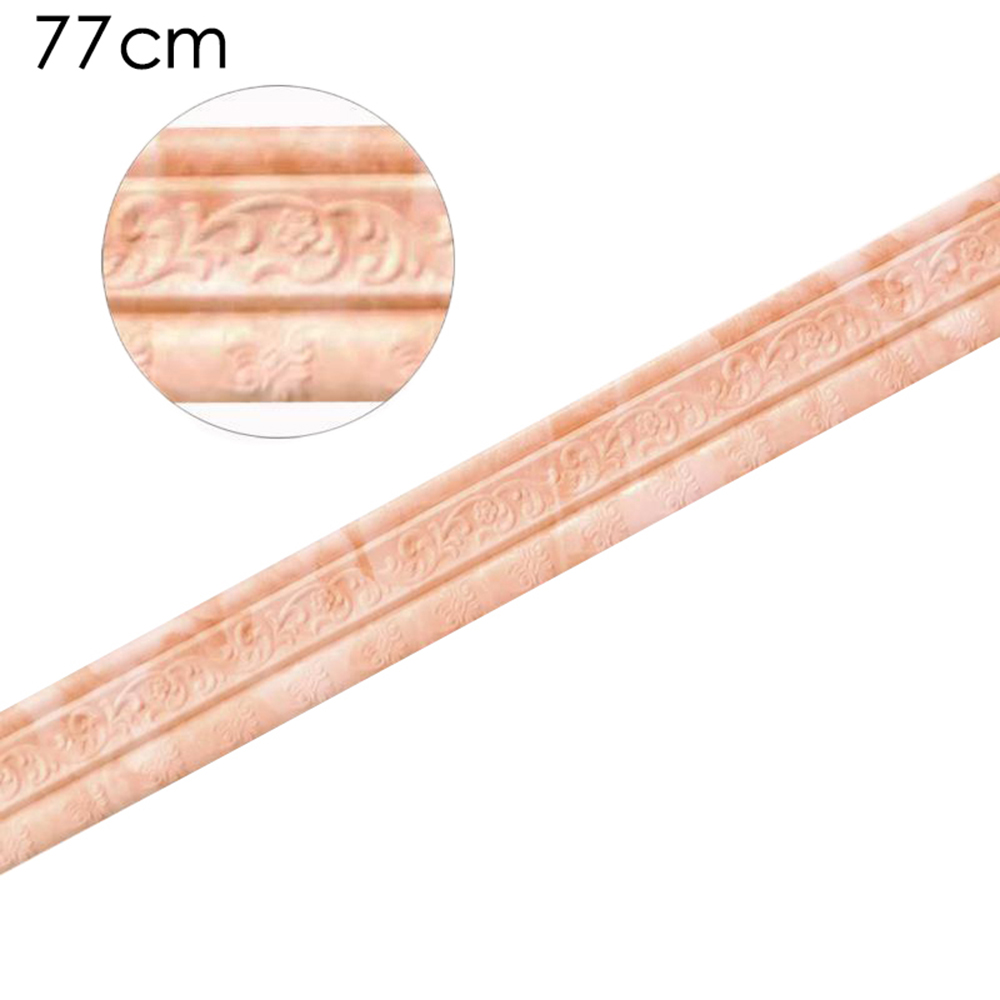 Selfadhesive 3D Wall Edging Strip Border Waterproof Foam Modelling