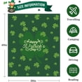 thumbnail image 2 of Luxury Plush St. Patrick''s Shamrock Blanket Clovers Green Gnome Leaf Saints Throw Blanket for Couch,Lightweight Soft and Warm Throws Blankets for Sofa Bed Living Room in Spring 40"x30", 2 of 6
