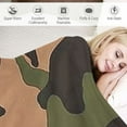 thumbnail image 3 of Nawypu Army Camouflage Throw Blanket for Girls,Boy,Baby,Kids Hunting Camo Green Hunter Cozy Blanket for Bed, Couch, Car, 3 of 6