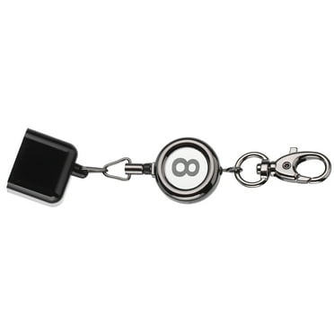 Billiards Snooker Pool Cue Chalk Holder with Belt Clip Retractable Pool Table Accessories