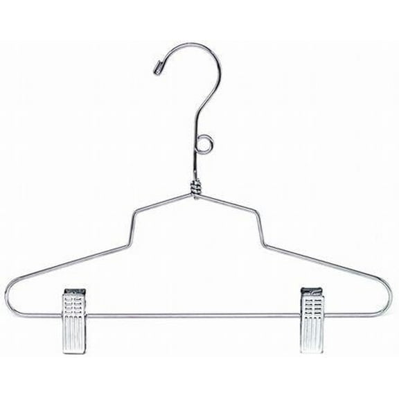 Children's Metal Combination Hanger w/Clips - 12"