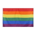 thumbnail image 1 of 90X150cm Bandera del orgullo gay Bandera del orgullo del arco iris para la decoración del hogar / al aire libre (90X150cm), 1 of 8