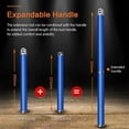 thumbnail image 4 of Tignapoo 8-Piece Woodturning Tool Set with Aluminum Case, Quick-Change Blades, Anti-Vibration Handle, and Adjustable Shaft for Precision Woodworking, 4 of 6