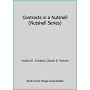 Contracts in a Nutshell (Nutshell Series), Used [Paperback]