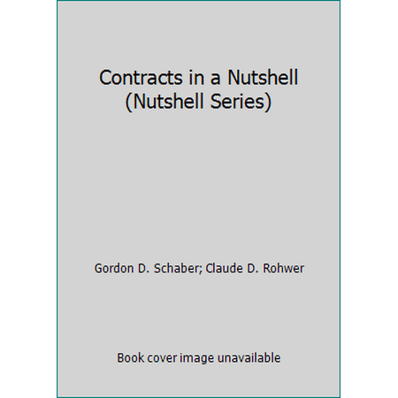 Contracts in a Nutshell (Nutshell Series), Used [Paperback]
